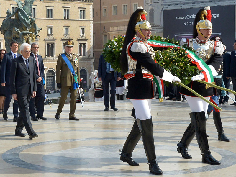 25 aprile: Festa della Liberazione. Mattarella a Roma e Milano
