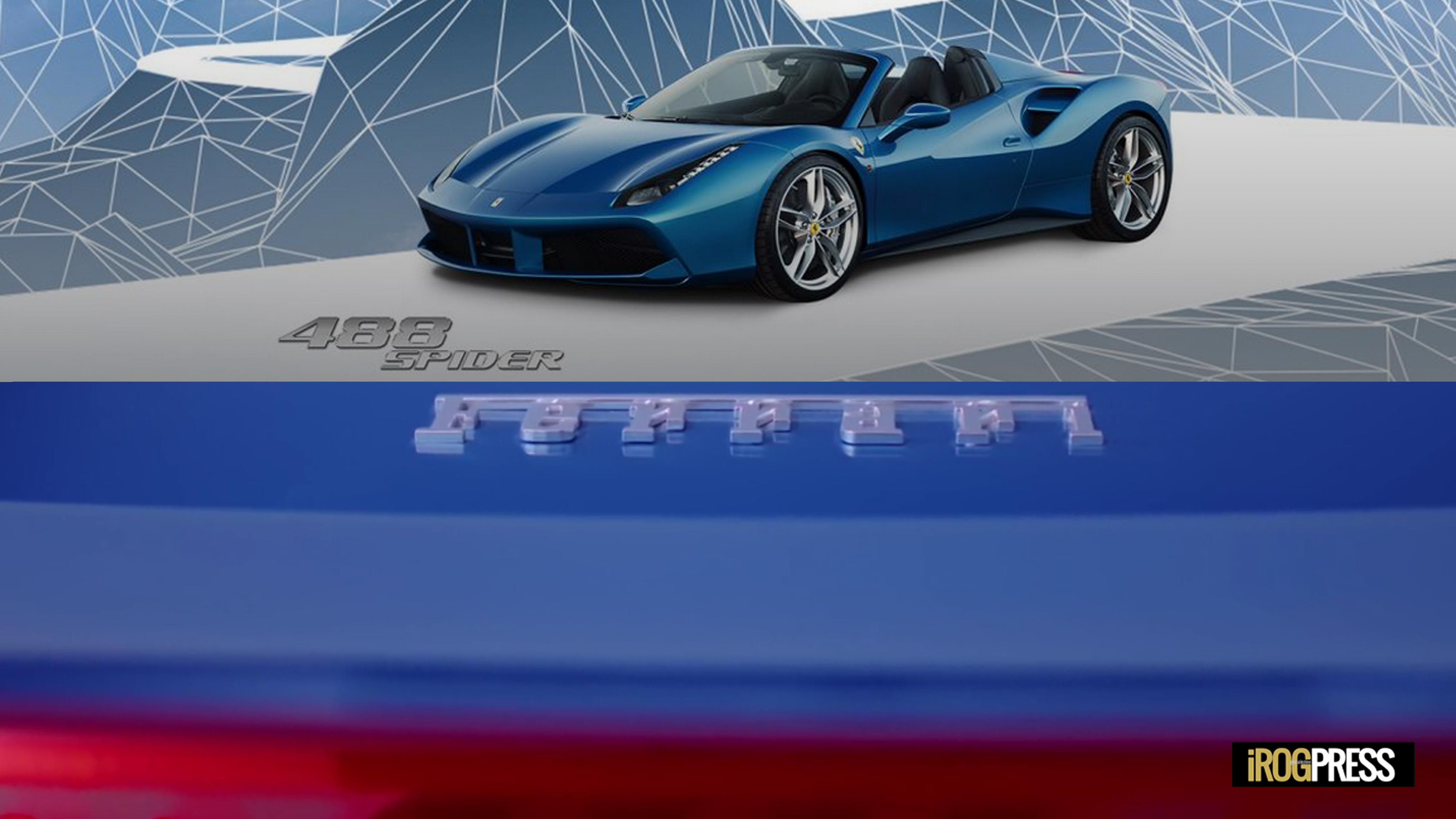 FERRARI 488 SPIDER: FERRARI BATTE FERRARI