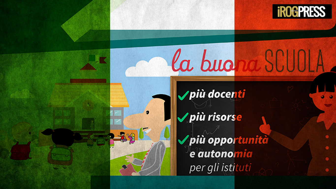 LA BUONA SCUOLA, UN ENNESIMO BLUFF MASCHERATO DA RIFORMA