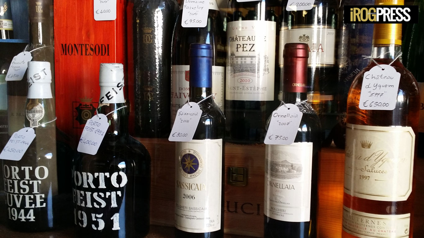 PADOVA, “SOLO” 1000 EURO PER UNA BOTTIGLIA DI VINO E 1 KG DI AFFETTATO