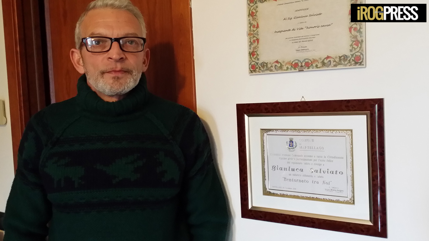 GIANLUCA SALVIATO, RAPITO DAI TERRORISTI IN LIBIA E RILASCIATO DOPO 8 MESI E 3 GIORNI