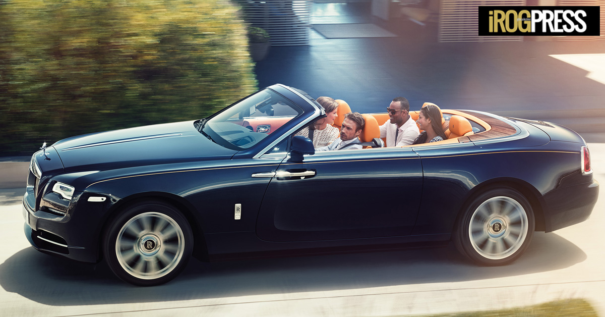ROLLS-ROYCE DAWN: RINASCITA DEI SENSI NELLA CABRIO PIU’ SILENZIOSA AL MONDO