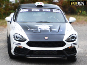 ABARTH 124 RALLY PRONTA PER LA GARA - www.irog.it