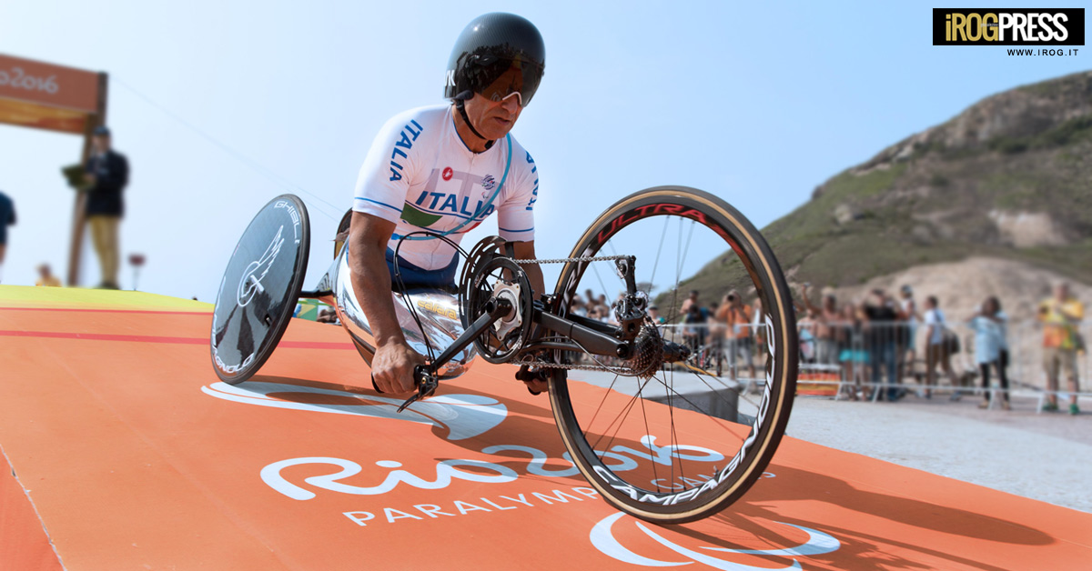 ALESSANDRO ZANARDI VINCE LA MEDAGLIA D’ORO NELLA PROVA A CRONOMETRO AI GIOCHI PARALIMPICI DI RIO DE JANEIRO