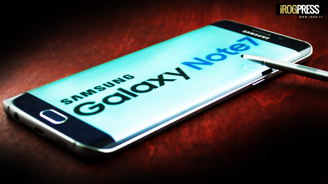 IL SAMSUNG GALAXY NOTE 7 S’INFIAMMA: PRODUZIONE E VENDITE INTERROTTE