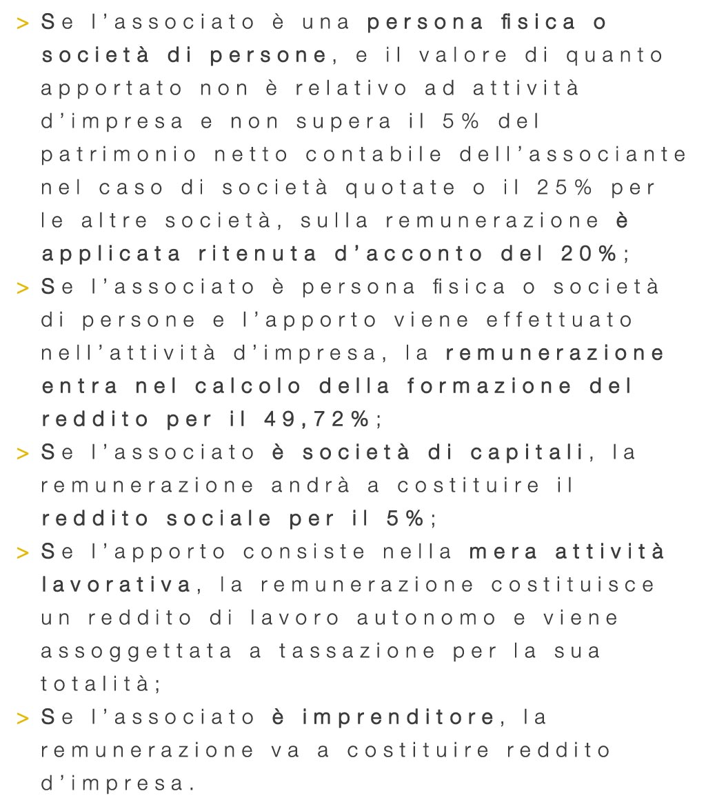 CONTRATTI DI LAVORO, L’ASSOCIAZIONE IN PARTECIPAZIONE: TASSAZIONE E DEDUCIBILITÀ REMUNERAZIONI - www.irog.it
