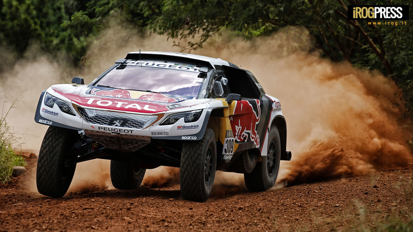 DAKAR 2017, 4 PEUGEOT 3008DKR ALLA PARTENZA