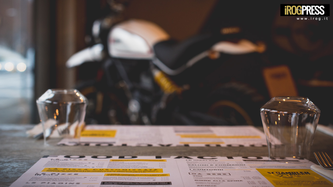 SCRAMBLER DUCATI FOOD FACTORY, NASCE LA PRIMA FOOD EXPERIENCE DELLA LAND OF JOY