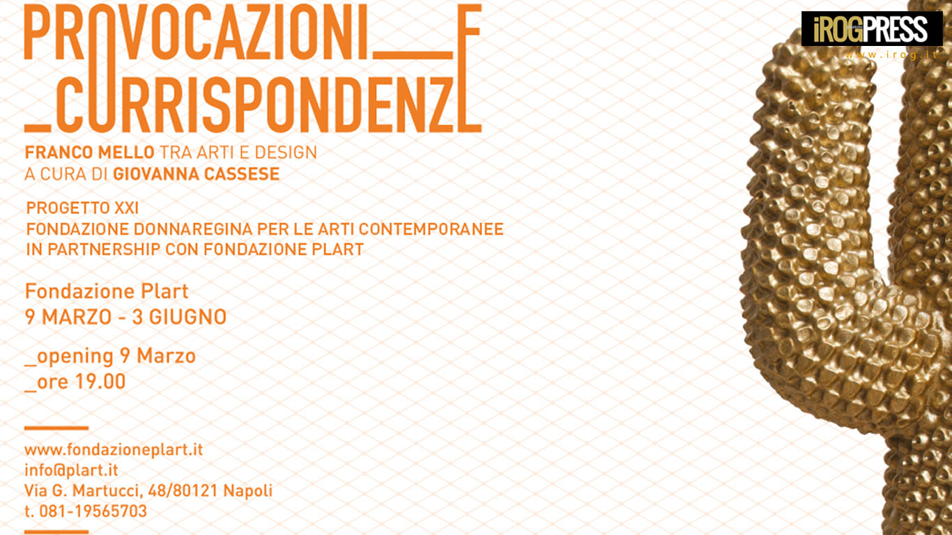 PROVOCAZIONI E CORRISPONDENZE, FRANCO MELLO TRA ARTI E DESIGN
