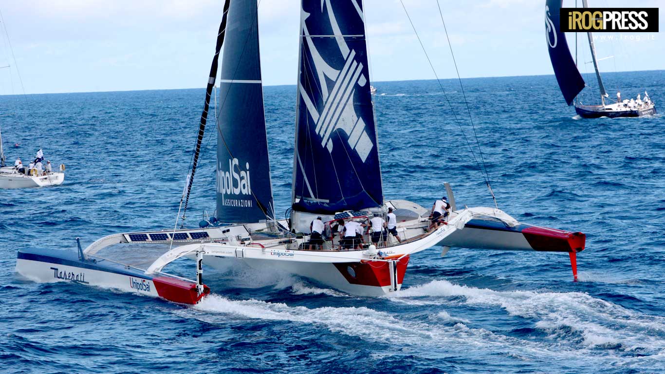 GIOVANNI SOLDINI E MASERATI MULTI70: PARTITA DA ANTIGUA LA RORC CARIBBEAN 600 RACE