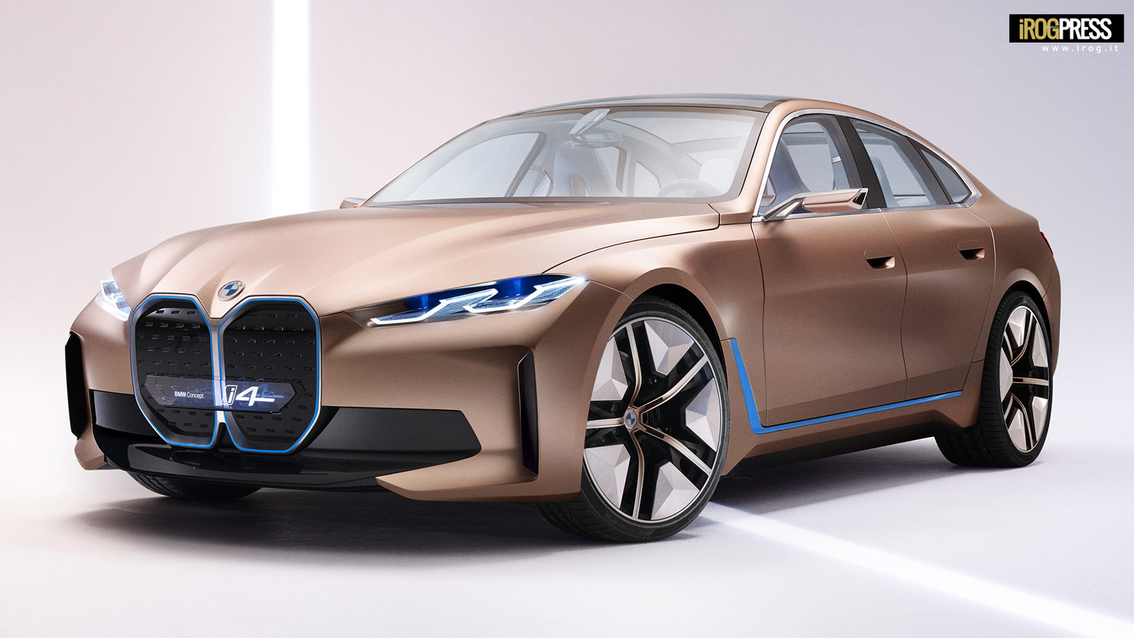 BMW CONCEPT I4, GRAN COUPÉ COMPLETAMENTE ELETTRICA