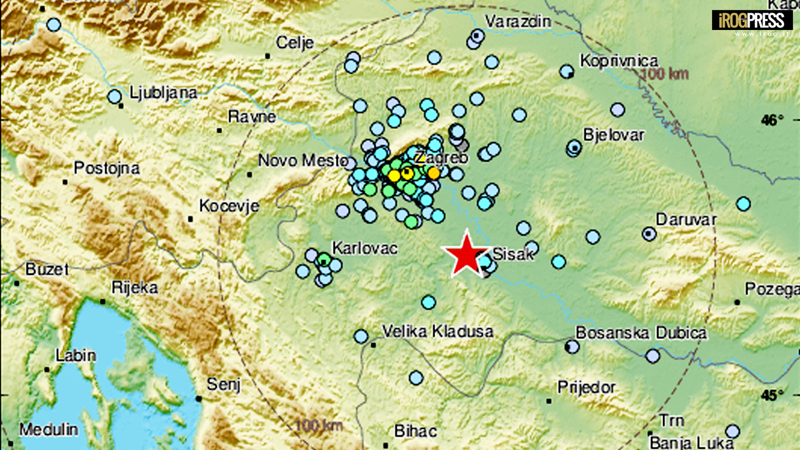 TERREMOTO, TREMA LA PROVINCIA PADOVANA E ALTRE IN VENETO