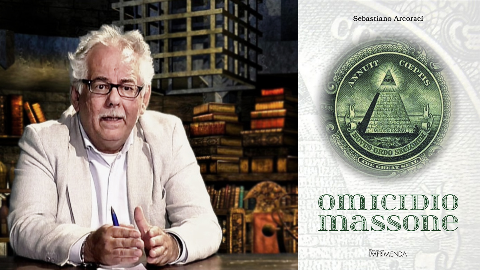 “OMICIDIO MASSONE” DI SEBASTIANO ARCORACI, INTERVISTA ALL’AUTORE