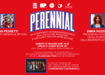 CGIL, PERENNIAL: UN CONFRONTO INTERGENERAZIONALE SULL’ITALIA CHE INVECCHIA E CHE VUOLE ANCORA DARSI DA FARE