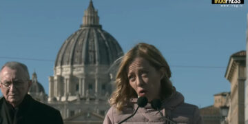 ROMA PRONTA PER IL GIUBILEO: IL PRESIDENTE MELONI INTERVIENE ALLA CERIMONIA DI INAUGURAZIONE DELLA NUOVA PIAZZA PIA