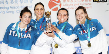 COPPA DEL MONDO DI FIORETTO FEMMINILE. L’ITALIA TRIONFA A HONG KONG: SECONDO ORO CONSECUTIVO