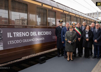IL TRENO DEL RICORDO HA FATTO TAPPA NELLA STAZIONE DI PADOVA