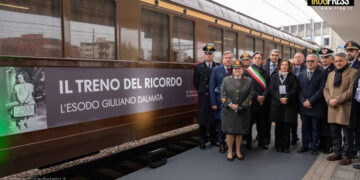 IL TRENO DEL RICORDO HA FATTO TAPPA NELLA STAZIONE DI PADOVA