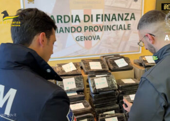 SEQUESTRATI ALL’INTERNO DEL PORTO DI GENOVA 240 KG DI COCAINA PROVENIENTE DAL SUD AMERICA