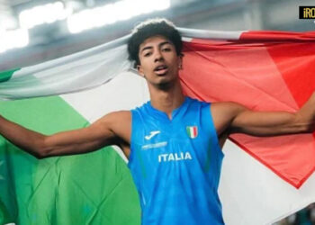 MATTIA FURLANI È CAMPIONE DEL MONDO NEL SALTO IN LUNGO