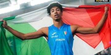 MATTIA FURLANI È CAMPIONE DEL MONDO NEL SALTO IN LUNGO