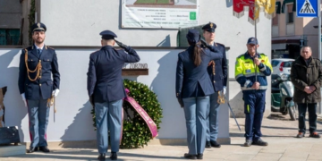 LA POLIZIA DI STATO A ANGULLARA E A NOVARA RICORDA DUE SUOI CADUTI