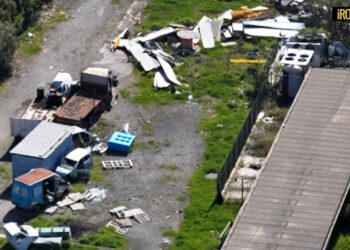 ROMA: SEQUESTRATA DISCARICA ABUSIVA ADIACENTE L’AEROPORTO DI CIAMPINO