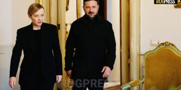 INCONTRO MELONI – ZELENSKY A PALAZZO CHIGI