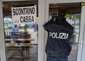 SOSPESA LICENZA PER 30 GIORNI A UN BAR PER VENDITA DI ALCOLICI A MINORI ALL’APERYSHOW DI SAN GIORGIO DELLE PERTICHE