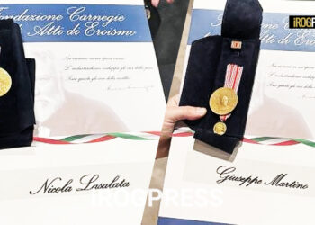 PREMIAZIONE DEI RICONOSCIMENTI AI VIGILI DEL FUOCO CADUTI SUL LAVORO