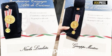 PREMIAZIONE DEI RICONOSCIMENTI AI VIGILI DEL FUOCO CADUTI SUL LAVORO