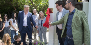 INAUGURATO IL RESTAURO DEL CAPITELLO VOTIVO DELLA MADONNA DEL BUON CONSIGLIO A CAMIN