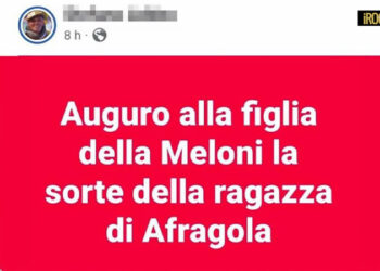 SOLIDARIETÀ DI ZAIA ALLA MELONI E ALLA PICCOLA GINEVRA. “PAROLE INACCETTABILI. UN ABBRACCIO A UNA DONNA E MADRE CON LA SCHIENA DRITTA”