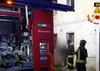 INCENDIO IN STRUTTURA DI ACCOGLIENZA A NEL COMUNE DI PONTEBBA