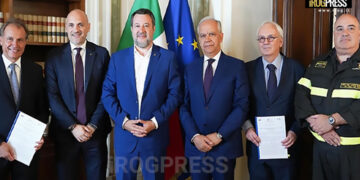 FIRMATO UN PROTOCOLLO D’INTESA TRA DIPARTIMENTO DEI VIGILI DEL FUOCO E AUTOSTRADE DELLO STATO