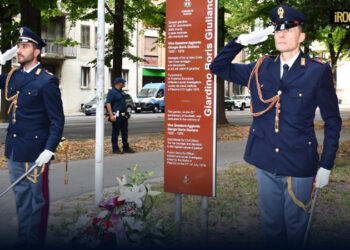 PADOVA, LA POLIZIA COMMEMORA BORIS GIULIANO NEL PARCO CITTADINO A LUI DEDICATO