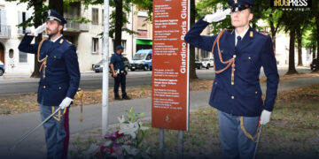 PADOVA, LA POLIZIA COMMEMORA BORIS GIULIANO NEL PARCO CITTADINO A LUI DEDICATO