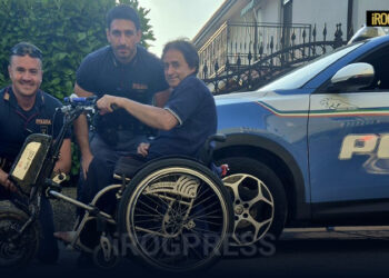 POLIZIA A PADOVA RECUPERA RUOTINO ELETTRICO DI AUSILIO A PERSONE CON DISABILITÀ RUBATO POCO PRIMA ALL’INTERNO DELLA GALLERIA SAN CARLO ALL’ARCELLA
