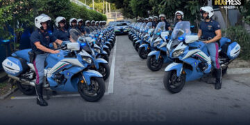 LA POLIZIA STRADALE VENETO SCORTA IL 36mo GIRO D’ITALIA WOMEN