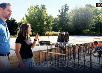 PARCO IRIS: COMPLETATE LE FONDAMENTA DEL NUOVO EDIFICIO. SOPRALLUOGO DELL’ASSESSORE BRESSA