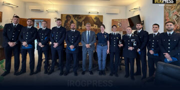 ALLIEVI DELLA POLIZIA PENITENZIARIA IN VISITA ALLA QUESTURA DI PADOVA