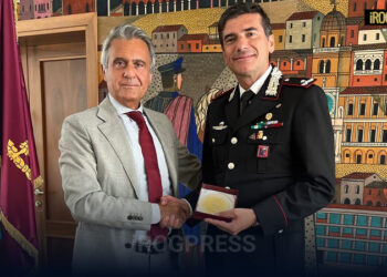 IL QUESTORE DI PADOVA SALUTA IL GENERALE CUCUGLIELLI IN PARTENZA PER ROMA