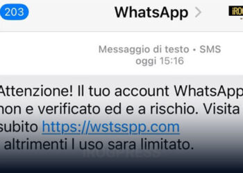 WHATSAPP: ATTENZIONE ALLA TRUFFA DELL’ACCOUNT “NON VERIFICATO” CHE RUBA I TUOI DATI SENSIBILI