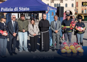 PADOVA, POLIZIA DI STATO CONSEGNA 20 “SACCHE DA LANCIO” IN MEMORIA DELL’ASSISTENTE CAPO DOMENICO ZORZINO