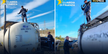 MAXI SEQUESTRO DI GASOLIO ILLECITO: GUARDIA DI FINANZA BLOCCA 64MILA LITRI TRASPORTATI SU TRENI CISTERNA