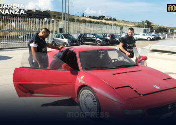 FALSA FERRARI F355 SEQUESTRATA: ERA UNA TOYOTA MODIFICATA CON COMPONENTI CONTRAFFATTI