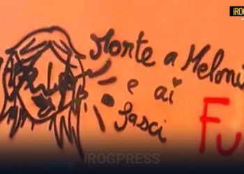 MINACCE DI MORTE ALLA MELONI E SCRITTE ANTISEMITE A BOLOGNA, PERQUISITO UN 23ENNE