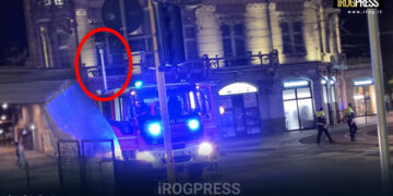 PADOVA, SCINTILLE DAI CAVI DEL TRAM IN PIAZZALE DELLA STAZIONE: INTERVENTO DI VIGILI DEL FUOCO E TECNICI